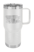 Load image into Gallery viewer, Vet Flag  (Veteran Flag) Laser Engraved Mug (Etched)
