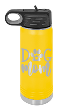 Load image into Gallery viewer, Dog Mom Laser Engraved Water Bottle (Etched)
