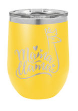 Load image into Gallery viewer, Mama Llama Laser Engraved Wine Tumbler (Etched)
