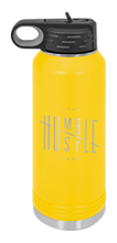 Load image into Gallery viewer, Stay Humble Hustle Hard Laser Engraved Water Bottle (Etched)
