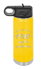 Load image into Gallery viewer, Aged to Perfection - Customizable Laser Engraved Water Bottle (Etched)
