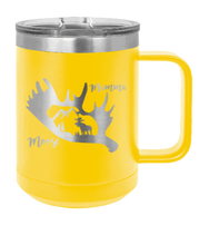 Load image into Gallery viewer, Mamma Moose Laser Engraved Mug (Etched)
