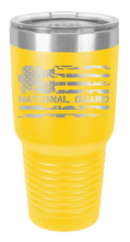 Load image into Gallery viewer, National Guard Flag Laser Engraved Tumbler (Etched)
