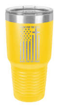 Load image into Gallery viewer, Stand for the Flag Laser Engraved Tumbler (Etched)
